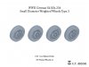 E.T. Model P35-103 WWII German Sd.Kfz.234 Small Diameter Weighted Wheels Type.3 1/35